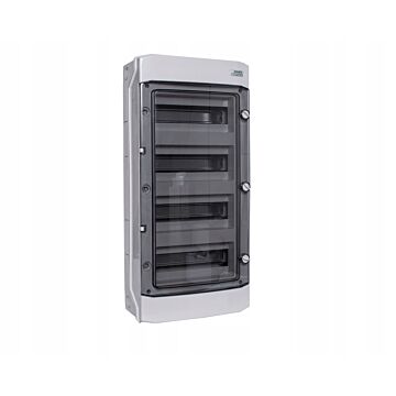Rozdzielnica modułowa obudowa natynkowa 4x12 IP65 biała PHS NOARK 110814