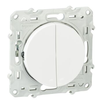 Włącznik podwójny (świecznikowy), Włącznik schodowy Schneider Electric S52D213 Włącznik podwójny (świecznikowy), Włącznik schodowy Schneider Electric S52D213