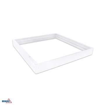 Ramka montażowa natynkowa do paneli LED ECO biała Bemko C79-RNT066-WH-ECO2