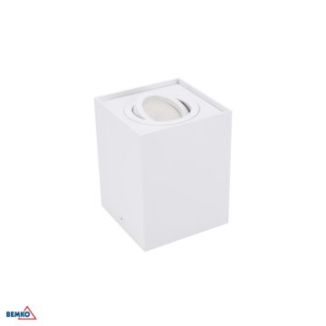 Oprawa downlight natynkowa LED ORTAL lampa GU10 50W biała Bemko C23-DLO-AS-GU10-150-WH