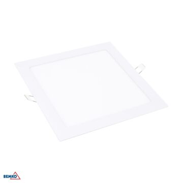 Oprawa downlight LED BOLED lampa wpuszczana 18W 4000K 1450lm 120° biała Bemko C70-DLB-S-180-4K