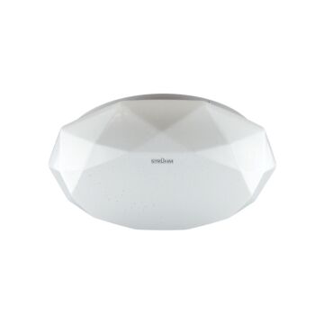 Oprawa plafon dekoracyjny LED DIANA DIAMOND lampa 16W 4100K 1520lm 160° IP44 biała STRUHM 03237