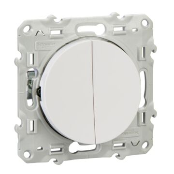 Włącznik podwójny (świecznikowy) Schneider Electric S52D211 Włącznik podwójny (świecznikowy) Schneider Electric S52D211