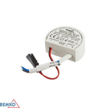Zasilacz LED opraw schodowych STEPPER 1.2W 12V 10A IP20 Bemko C47-TR1-OS