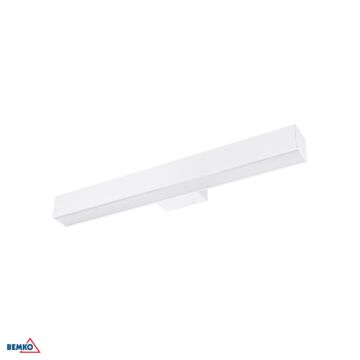 Oprawa ścienna LED QUALIS kinkiet 30W 4000K 2100lm biała Luxmena C27-QLS-K56A-15B-840B-9016A-1A