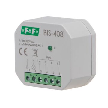 Przekaźnik bistabilny F&F BIS-408-LED