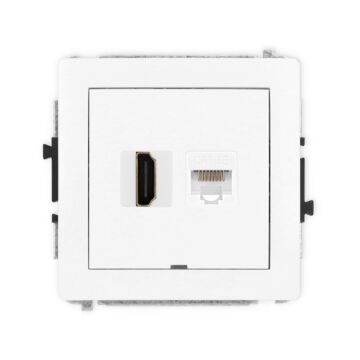 Gniazdo komputerowe, Gniazdo HDMI Karlik DGHKBO-45e