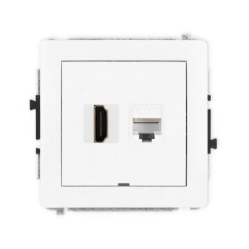 Gniazdo komputerowe, Gniazdo HDMI Karlik DGHKBO-86A
