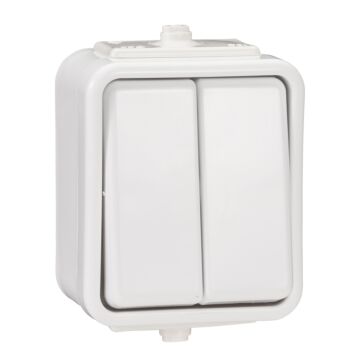 Włącznik podwójny (świecznikowy), Włącznik hermetyczny Schneider Electric WNT500C01