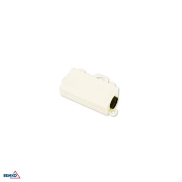 Złączka instalacyjna przelotowa zaciskowa podwójna 2x0,5-2,5mm2 biała Bemko E08-ZZ02-IP44