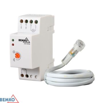 Automat zmierzchowy modułowy z sondą zewnętrzną 20A 230V Bemko A25-WZ38