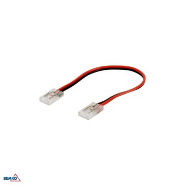 Złączka LED COB dwustronna z przewodem 8mm Bemko B46-Z2-08-COB