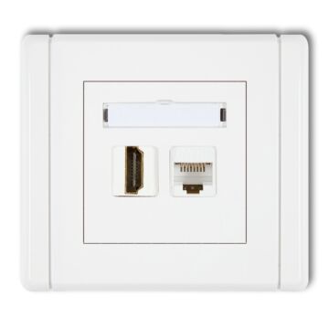 Gniazdo komputerowe, Gniazdo HDMI Karlik FGHK-45e