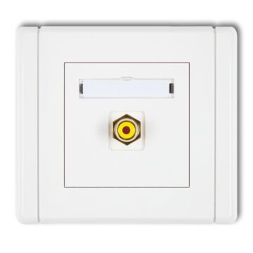 Gniazdo RCA Karlik FGRCA-1