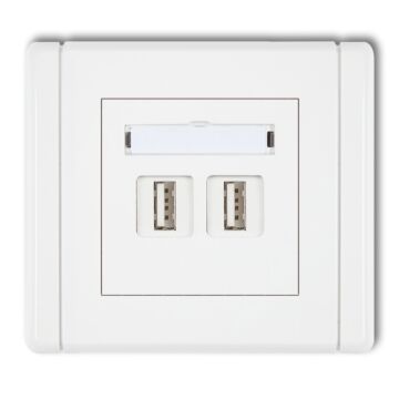 Gniazdo USB Karlik FGUSB-2