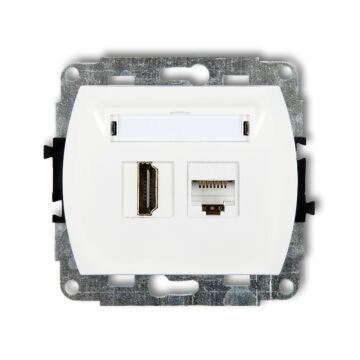 Gniazdo komputerowe, Gniazdo HDMI Karlik GHK-45e