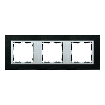 Ramka 3-krotna metalowa łupek / aluminium Simon82 Nature Kontakt-Simon 82937-63