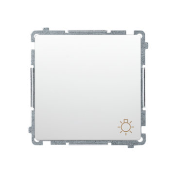 Przycisk "światło" biały Basic Kontakt-Simon BMS1A.01/11