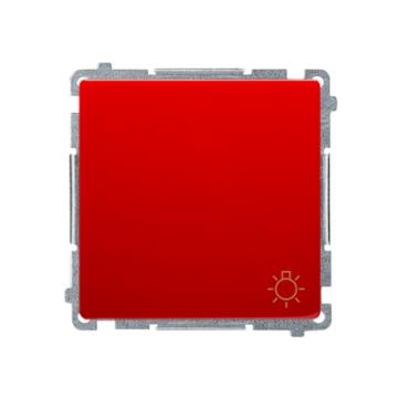 Przycisk "światło" czerwony Basic Kontakt-Simon BMS1.01/22