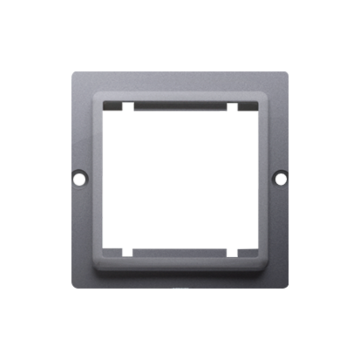 Adaper na osprzęt standardu 45x45 mm srebrny mat Basic Kontakt-Simon BMA45/43