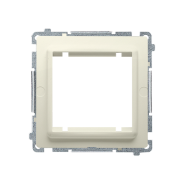 Adaper na osprzęt standardu 45x45 mm beżowy Basic Kontakt-Simon BMA45M/12