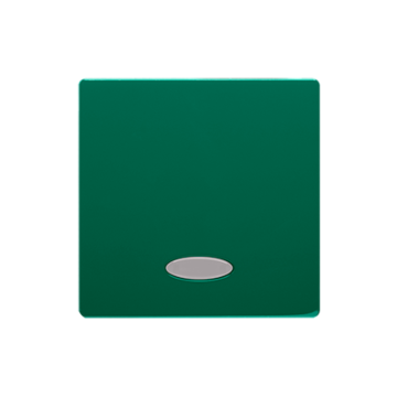 Klawisz pojedynczy z oczkiem podświetlany zielony Basic Kontakt-Simon BMKW1L/33 Klawisz pojedynczy z oczkiem podświetlany zielony Basic Kontakt-Simon BMKW1L/33