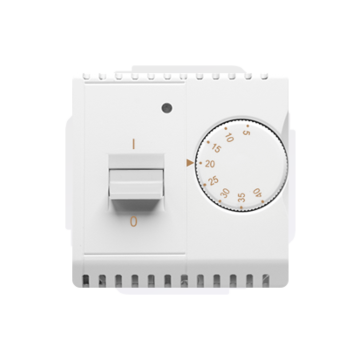 Regulator temperatury z czujnikiem wewnętrznym biały Basic Kontakt-Simon BMRT10W.02/11