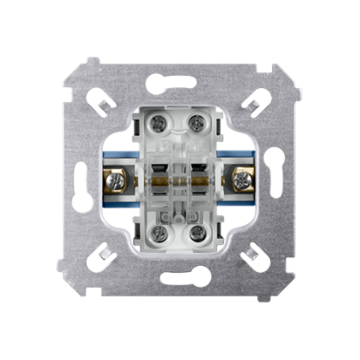 Mechanizm włącznika schodowego podwójnego Simon54 Kontakt-Simon SW6/2M