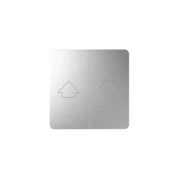Klawisze do mechanizmu 7533139 aluminium Simon82 Kontakt-Simon 82028-93