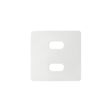 Pokrywa do gniazda 2 x USB (2.0) typ A żeńskiego biały Simon82 Kontakt-Simon 8201090-030