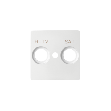 Pokrywa do gniazda antenowego RTV-SAT biały Simon82 Kontakt-Simon 82097-30