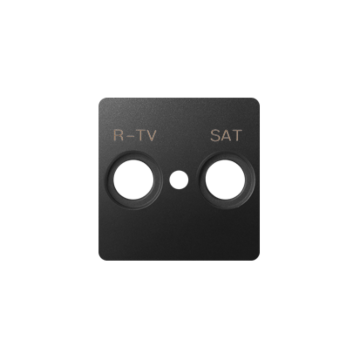 Pokrywa do gniazda antenowego RTV-SAT grafit Simon82 Kontakt-Simon 82097-38