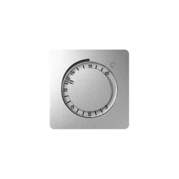 Pokrywa do termostatu aluminium Simon82 Kontakt-Simon 82505-93
