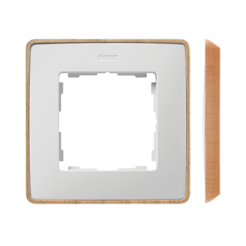 Ramka 1-krotna biały Simon82 Detail Kontakt-Simon 8201610-270