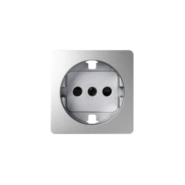 Pokrywa do gniazda pojedynczego SCHUKO aluminium Simon82 Kontakt-Simon 82041-93