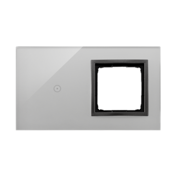 Panel dotykowy 2 moduły burzowa chmura Simon54 Touch Kontakt-Simon DSTR210/72