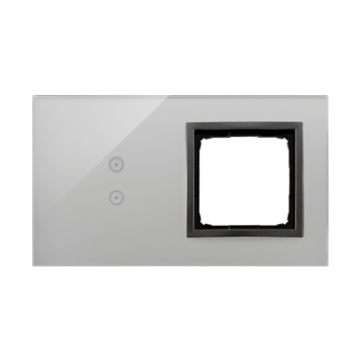 Panel dotykowy 2 moduły burzowa chmura Simon54 Touch Kontakt-Simon DSTR230/72