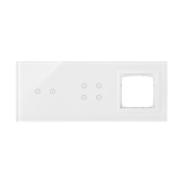 Panel dotykowy 3 moduły biała perła Simon54 Touch Kontakt-Simon DSTR3240/70