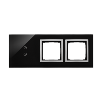 Panel dotykowy 3 moduły księżycowa lawa Simon54 Touch Kontakt-Simon DSTR3300/74