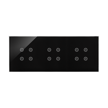 Panel dotykowy 3 moduły zastygła lawa Simon54 Touch Kontakt-Simon DSTR3444/73
