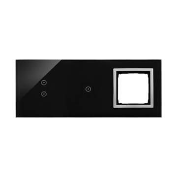 Panel dotykowy 3 moduły księżycowa lawa Simon54 Touch Kontakt-Simon DSTR3310/74