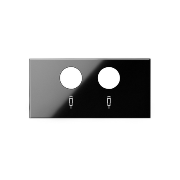 Pokrywa do gniazda antenowego R/TV-SAT (mechanizm 1/2) czarny Simon100 Kontakt-Simon 10000053-138 Pokrywa do gniazda antenowego R/TV-SAT (mechanizm 1/2) czarny Simon100 Kontakt-Simon 10000053-138