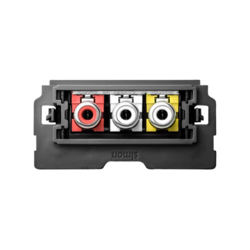 Gniazdo 3RCA Simon100 Kontakt-Simon 10000565-039