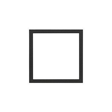 Ramka matrix 1-krotna czarny mat Simon100 Kontakt-Simon 10000610-238
