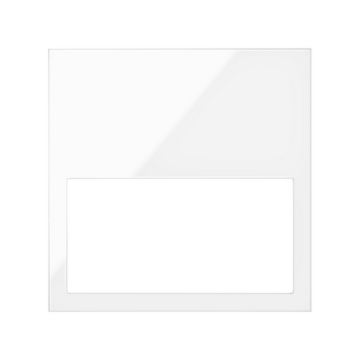 Ramka minimal 1-krotna biały Simon100 Kontakt-Simon 10001610-130
