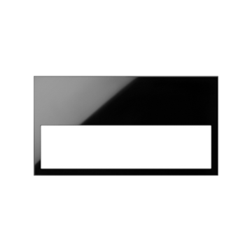 Ramka minimal 2-krotna czarny Simon100 Kontakt-Simon 10001620-138