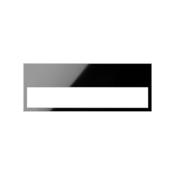Ramka minimal 3-krotna czarny Simon100 Kontakt-Simon 10001630-138