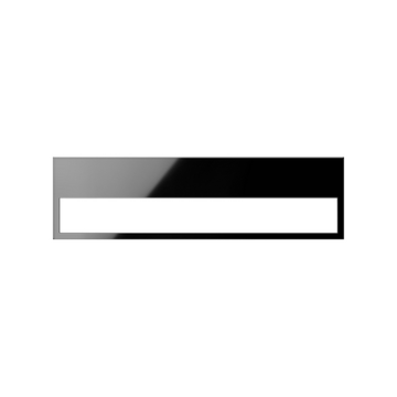Ramka minimal 4-krotna czarny Simon100 Kontakt-Simon 10001640-138