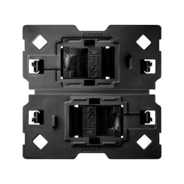 Gniazdo komputerowe 2x RJ45 kat. 6 Simon100 Kontakt-Simon 10002544-039