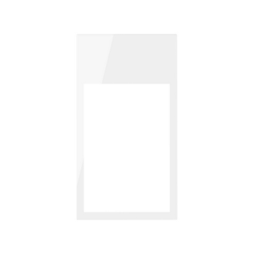 Ramka minimal pionowa 2-krotna 3 moduły biały Simon100 Kontakt-Simon 10002621-130